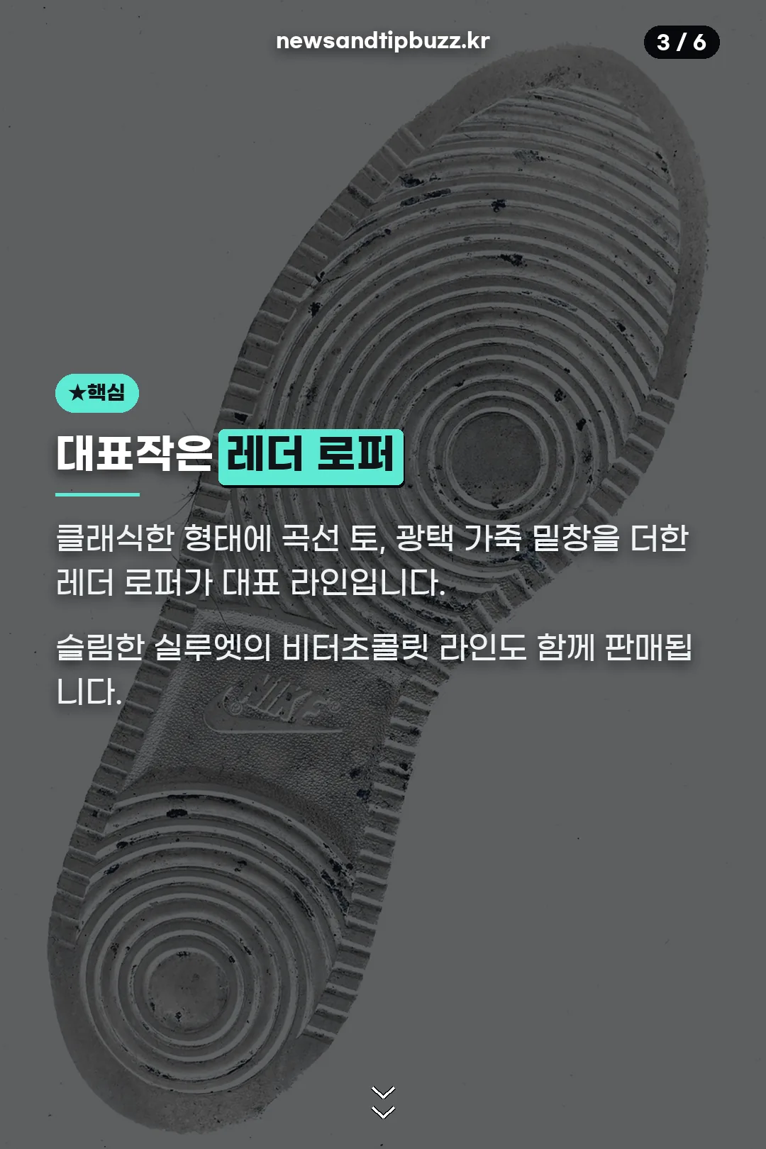대표작은 레더 로퍼